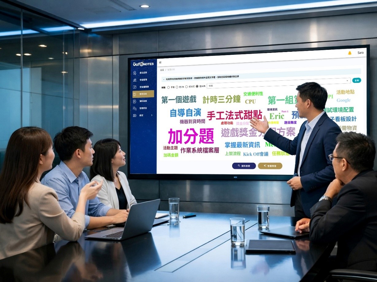 不只做紀錄，更開始參與決策：驊宏資通「慧議通」強化智慧分析，切入企業AI落地關鍵應用